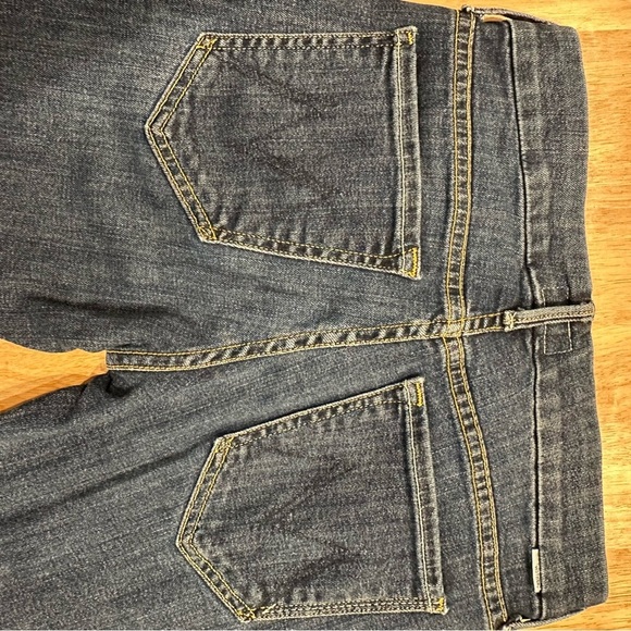 Mother The Looker medium rise skinny stretch jeans in medium-dark blue size 26 - Picture 6 of 11